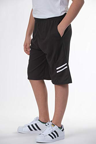 Big Boys Youth Clothing Knit Mesh Active Shorts, Set of 5 Big Boys Youth Clothing Knit Mesh Active Shorts, Set of 5